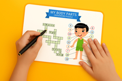 My Body Parts Printable Learning Cards Product Image 7