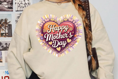 Happy Mother&#039;s Day Sublimation, Mama Heart Png Product Image 2