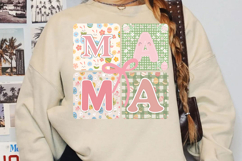 Retro Mama Easter Sublimation, Mama Png Product Image 2