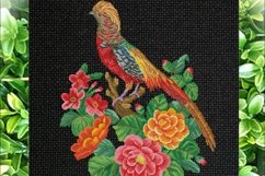 Vintage Cross Stitch Scheme Pheasant 2 Product Image 1