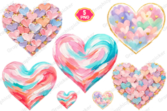 Happy Easter Day Mega Bundle, Faux Yarn Easter PNG Bundle Product Image 9