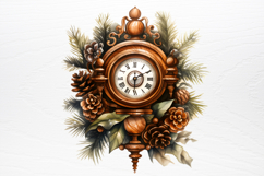 Steampunk Christmas Sublimation PNG Product Image 2
