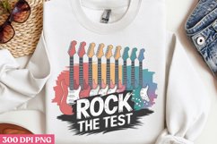 Rock the test PNG, Teachers Testing Day PNG Product Image 3