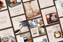 Scented Candles Instagram Post Templates Product Image 2