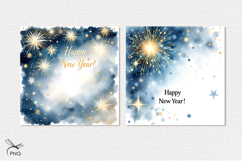 New Year digital paper, background clipart Product Image 2
