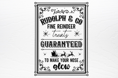 Vintage Christmas Sign SVG Product Image 2