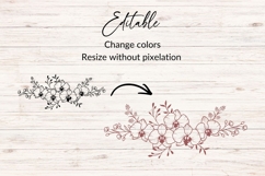 Orchid Flower Arrangement SVG Product Image 2
