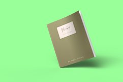 7.5x9.25 Book standing on edge mockup Product Image 4