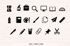 School Icons SVG Bundle, 40 Designs Product Image 2