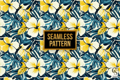 Tropical Leaves Digital Paper Product Image 2