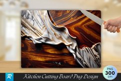 Marble Texture Cutting Board Sublimation Design Product Image 1
