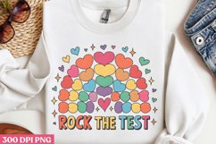 Rock the test PNG, Teachers Testing Day PNG Product Image 3