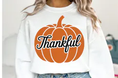 Thankful Svg | Thanksgiving Svg | Shirt Svg Product Image 2