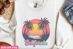 California PNG, Hello Summer Sublimation PNG Product Image 2