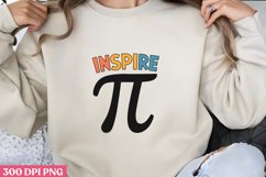 INSPIRE PNG, Pi Day Sublimation PNG Product Image 2