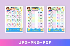 Quarter-Hour Clock Puzzles Product Image 2