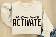 Christmas Spirit Activate SVG Product Image 2