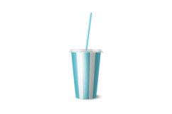 Disposable Cup. Vector Set. Product Image 11