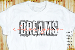 Inspirational Quotes SVG, Chase your dreams T shirt Designs Product Image 2