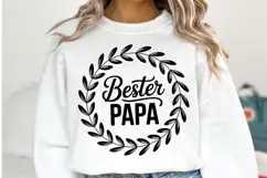 Bester Papa svg | Svg Cut File | Shirt Svg Product Image 1