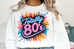 Totally 80's Svg | Svg Files for Cricut | Shirt Svg Product Image 3