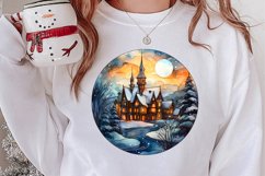 Beautiful Christmas Watercolor Clipart, Beautiful Christmas Product Image 2