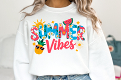 Summer Vibes Svg | Svg Files for Cricut | Shirt Svg Product Image 1