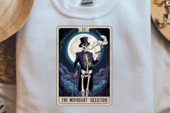 Funny Skeleton Tarot Card, The midnight skeleton tarot card Product Image 2