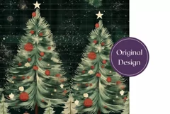 Christmas Tumbler Wrap, Christmas Sublimation Tumbler Design Product Image 2