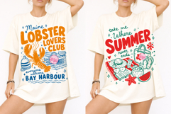 Sassy Beach PNG, Feral Summer Preppy Vacation Sublimation Product Image 2