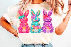 Bunny Coquette Bow PNG, Easter Bunny PNG Product Image 2