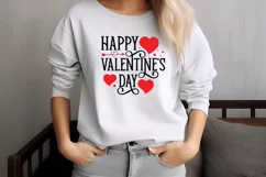 Happy Valentine's day SVG, Valentine's Day SVG Product Image 2