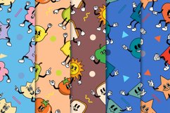 14 Bundle Cute Classic Cartoon Seamless Pattern Backgroud Product Image 2