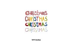 Watercolor inscriptions Christmas SVG EPS PNG JPG Product Image 2