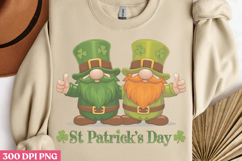 St. Patrick&#039;s Day PNG, Gnome St Patricks Day Sublimation PNG Product Image 2