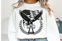 USA Eagle Svg Design | Svg Cut Files | Shirt Svg Product Image 1