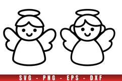 Christmas icon svg, icon png clipart, christmas outline svg Product Image 1