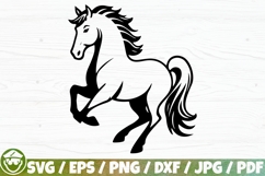 Horse Silhouette x70 BUNDLE, Horse Cut Files Product Image 3