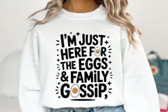 I'm just here for the Eggs Svg | Halloween Svg | Shirt Svg Product Image 2