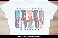 Motivational quote SVG, Inspirational quotes t shirt design Product Image 2
