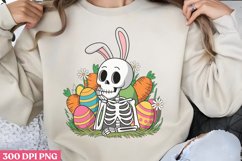 Skeleton Easter Clipart PNG Product Image 2