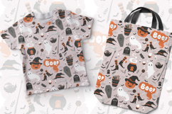 Seamless Halloween Digital Paper, Cute Pattern Design Product Image 2