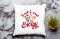 Sweet Summer Energy Clipart Sublimation PNG Product Image 2