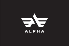 Alpha Letter A Logo Design Vector Product Image 2