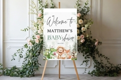 Baby Shower Welcome Sign Template 150 Product Image 2