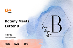 Botany Meets Letter Product Image 1