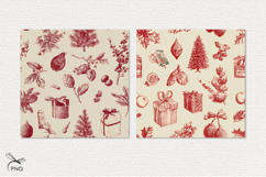 Christmas digital paper, seamless pattern Product Image 2