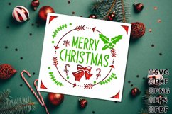 3D Christmas insert card Paper cutting Product Image 2
