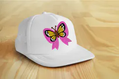 Butterfly Bow Machine Embroidery Product Image 2