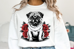 Pug svg Design | Svg Cut Files | Shirt Svg Product Image 2